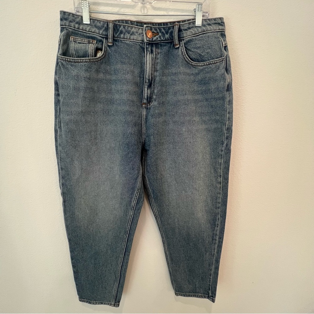 Reclaimed Vintage Jeans Womens 34 Wide Leg Baggy Grunge Skater  Hip Hop Y2K 90s